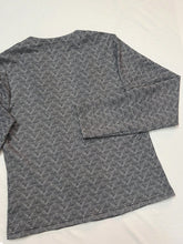 Random Herringbone Pattern Long Sleeve Jacket And Pants 2pcs/set